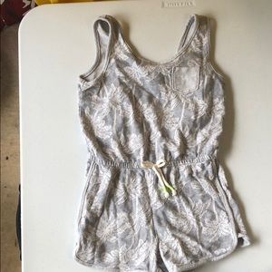 Palm tree romper